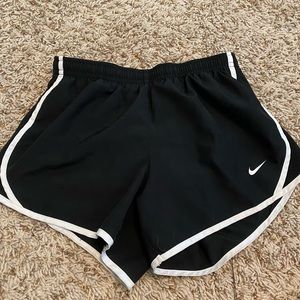 black nike shorts
